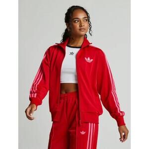 NEW ADIDAS Adicolor Firebird Women's Size XXL Track Jacket Red / Pink